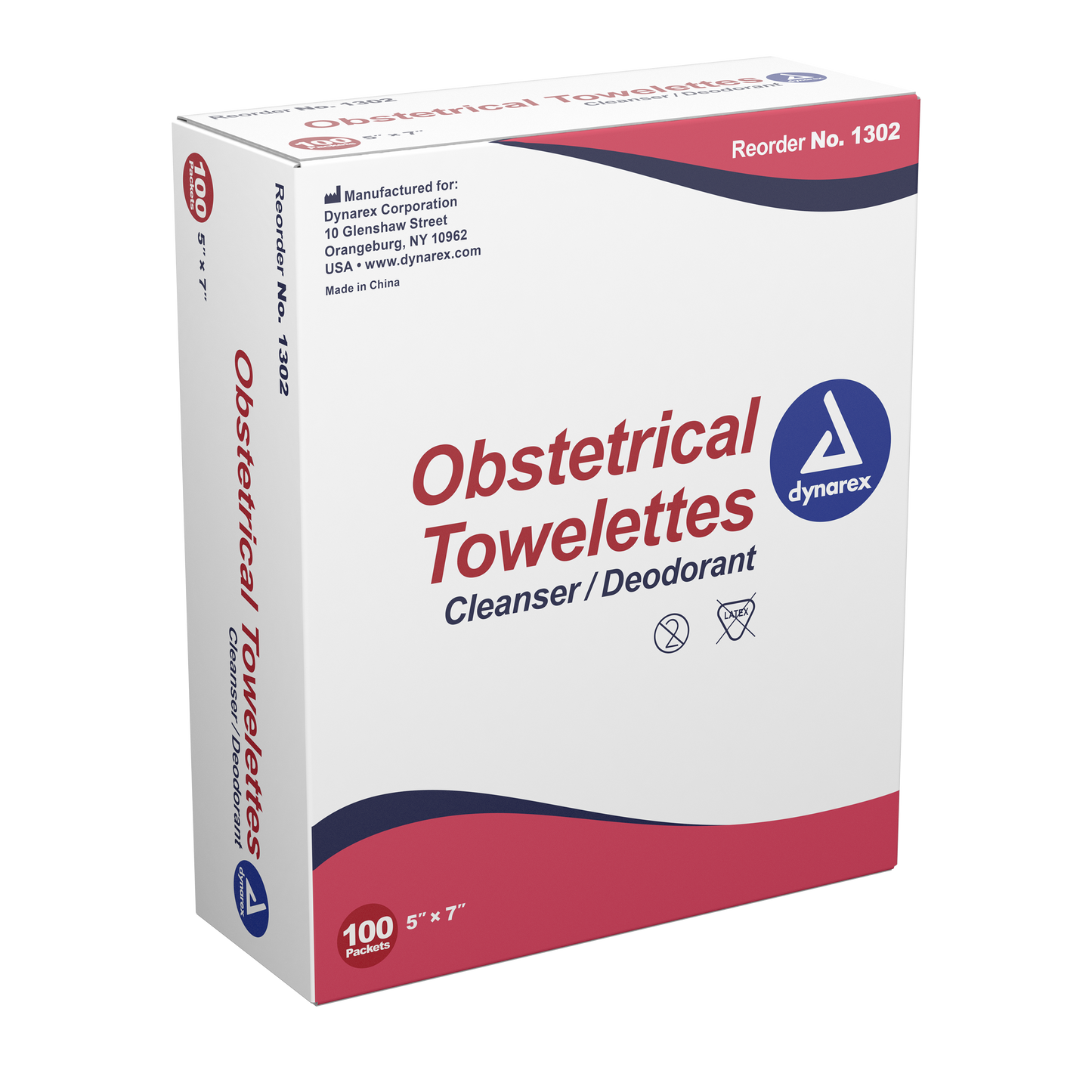 Dynarex - Obstetrical Towelettes 5" x 7"