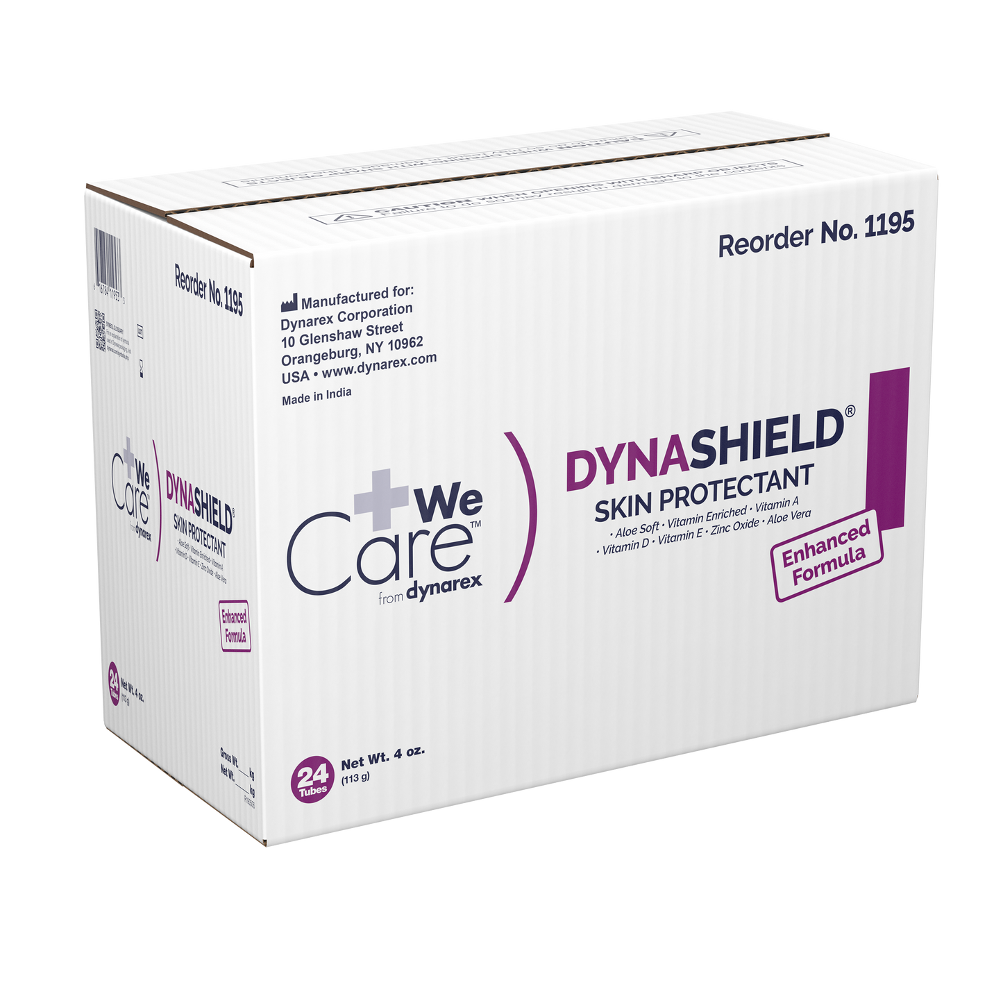 DynaShield Skin Protectant Barrier Cream 4oz. Tube