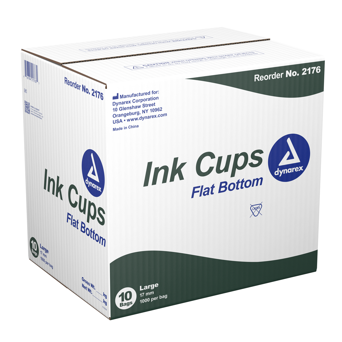 Dynarex - Flat bottom Ink Cups