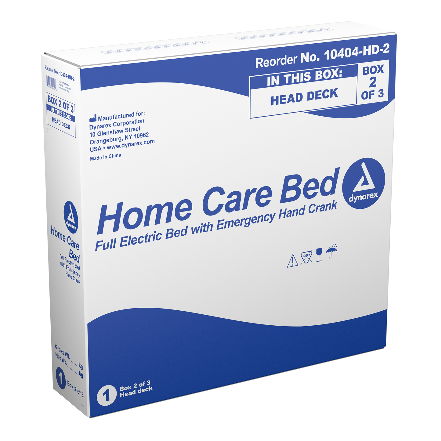 Dynarex - Full Electric Bariatric Home Care Bed - 42"