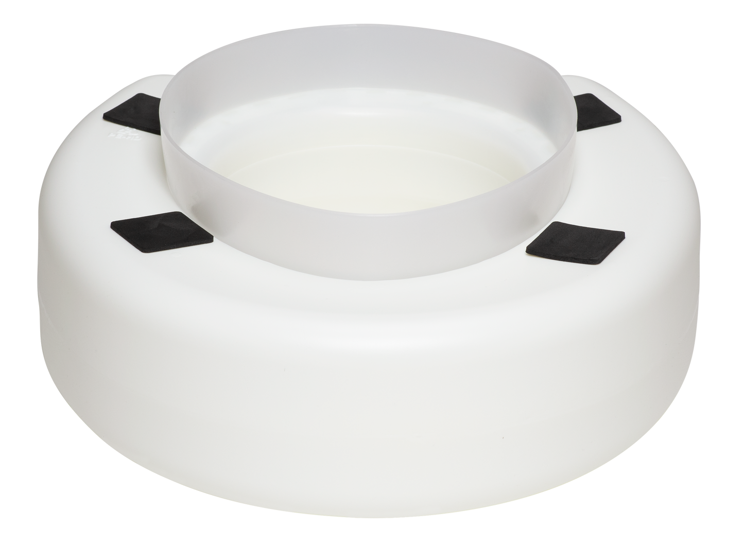 Dynarex - Molded Raised Plastic Toilet Seat