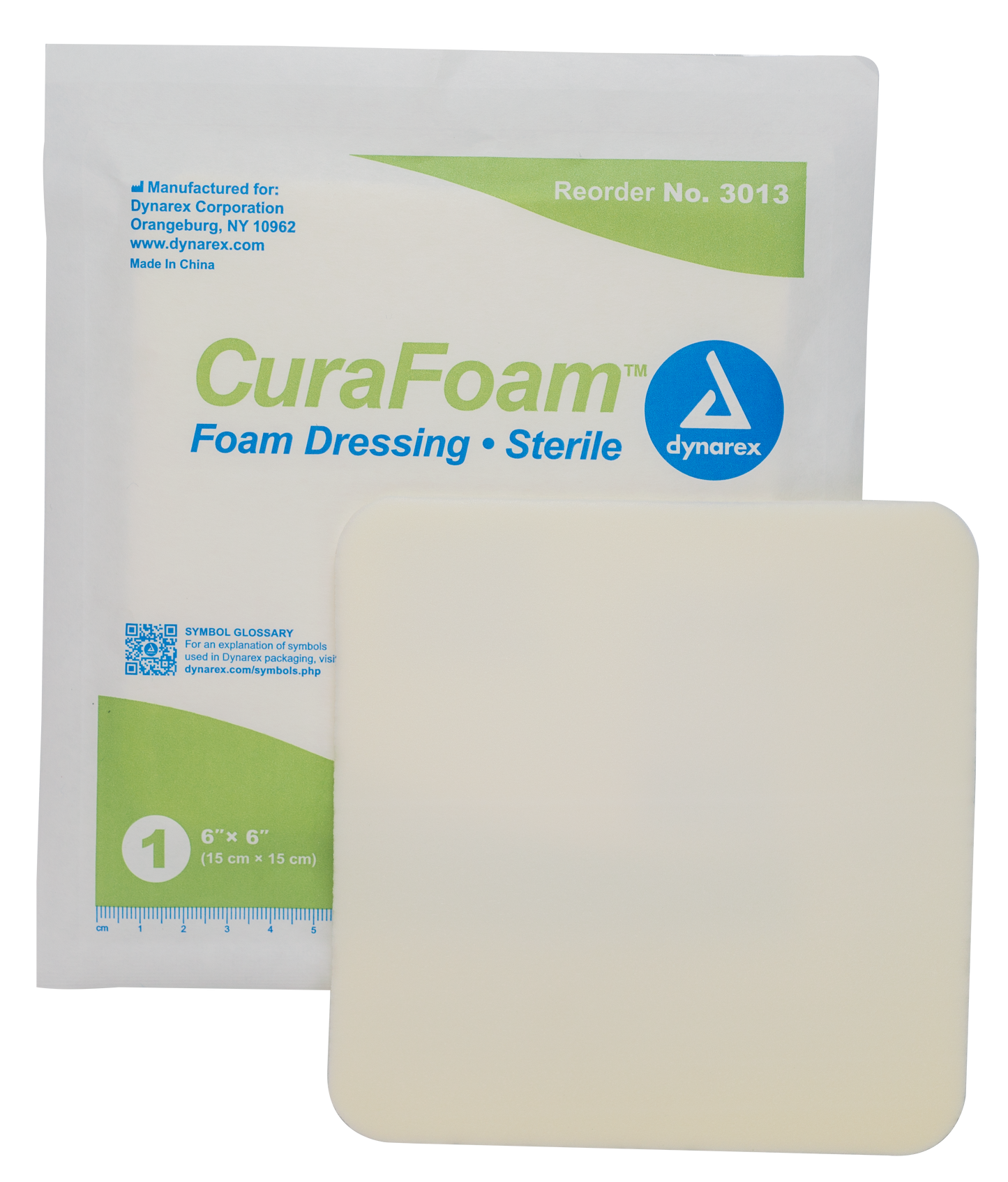 Dynarex - CuraFoam Foam Dressing