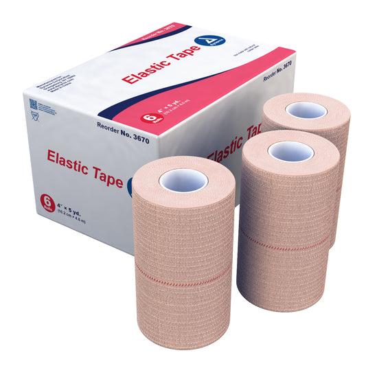Dynarex - Elastic Tape, 4" x 5 yds