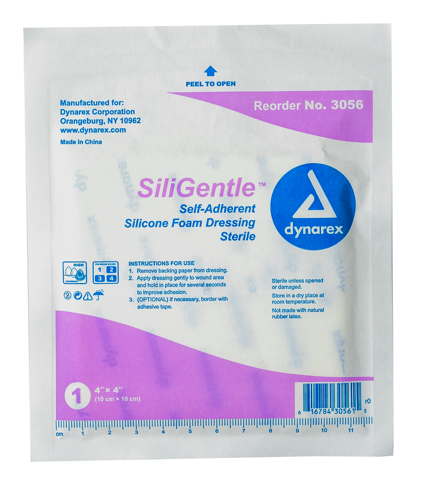 SiliGentle Non-Adhesive Silicone Foam Dressings