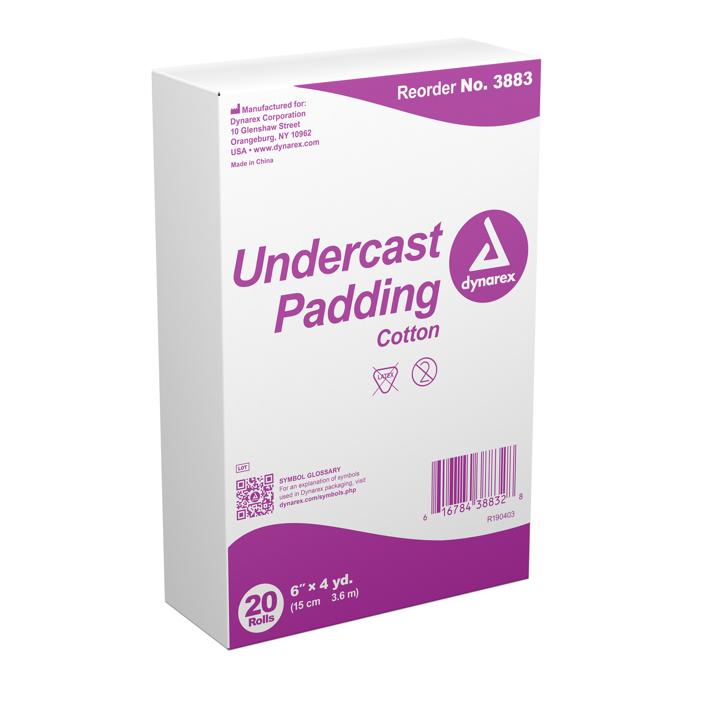 Dynarex - Undercast Padding, 4yds Length