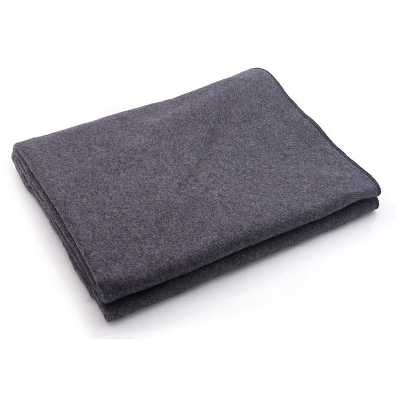 Dark grey best sale wool throw