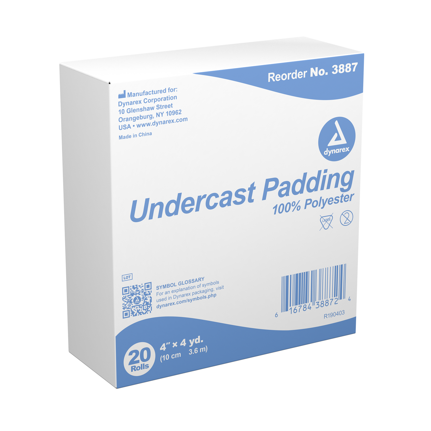 Dynarex - Undercast Padding, 4yds Length