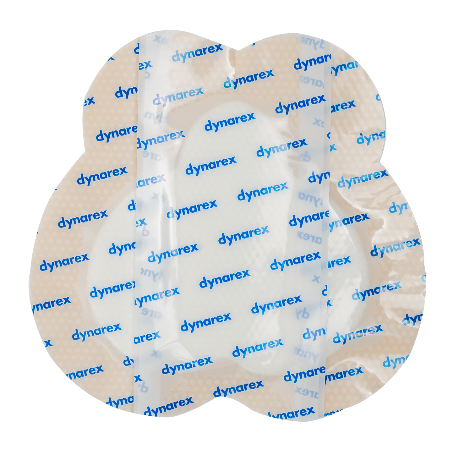 SiliGentle Silicone Bordered Foam Dressings - Sacral - 7"x7"