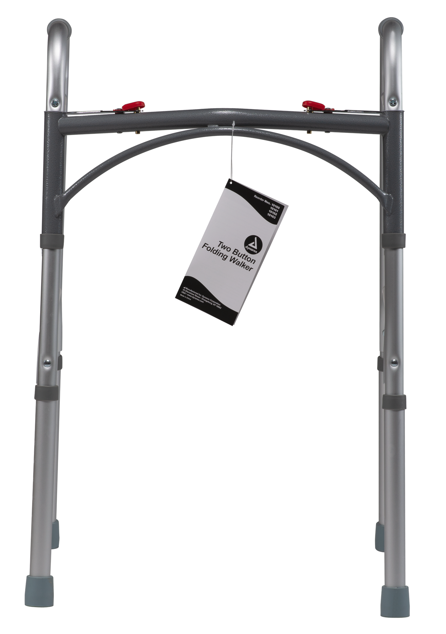 Dynarex -Adult Two Button Folding Walker