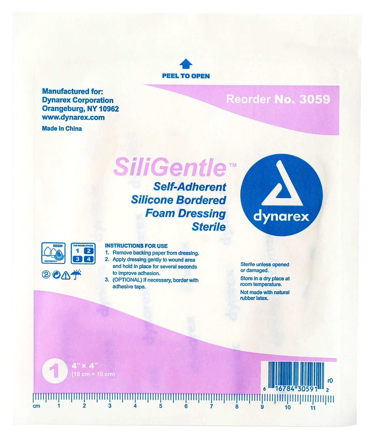 SiliGentle Silicone Bordered Foam Dressings