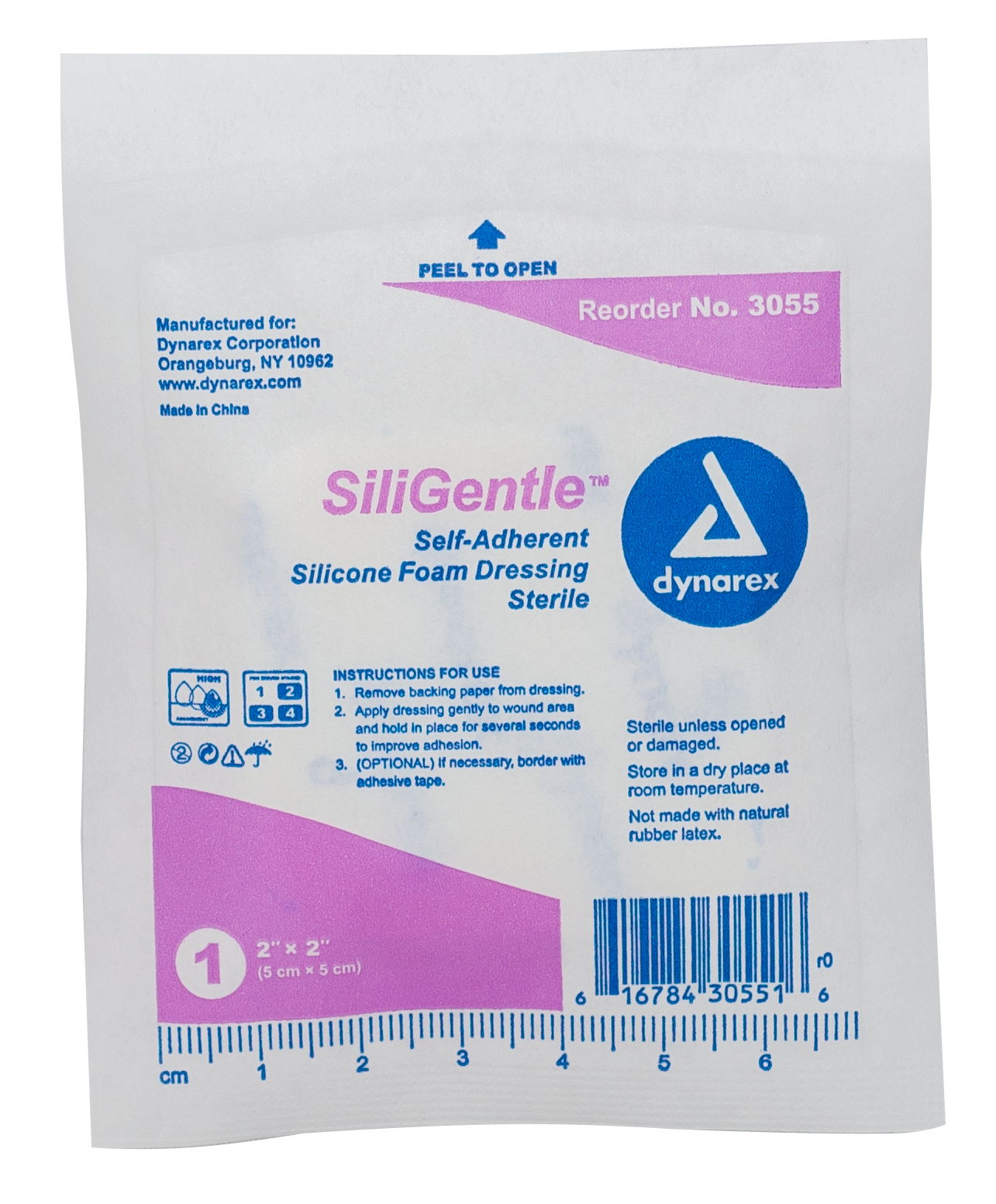 SiliGentle Non-Adhesive Silicone Foam Dressings