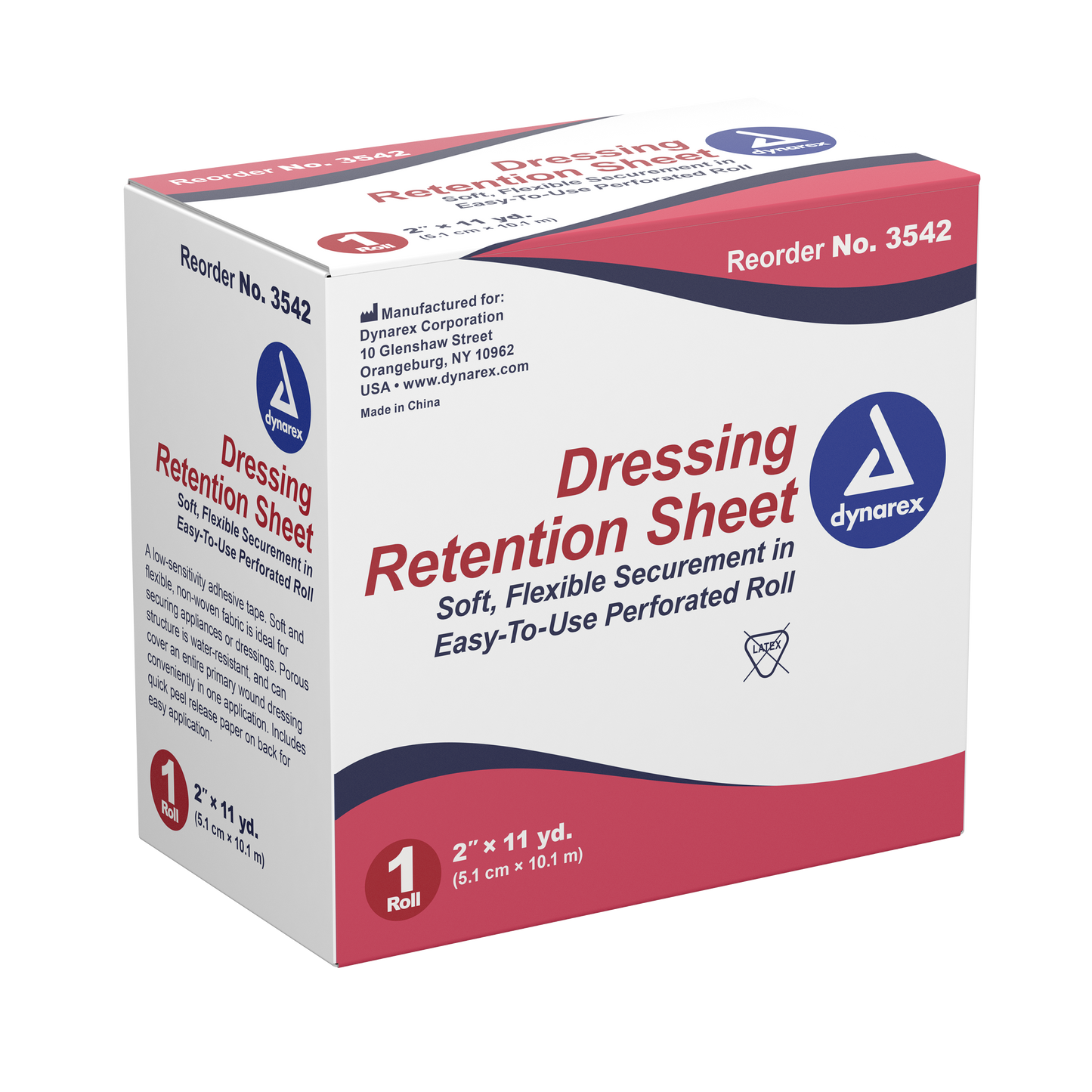 Dynarex - Dressing Retention Sheet, 11 yds, 5/case