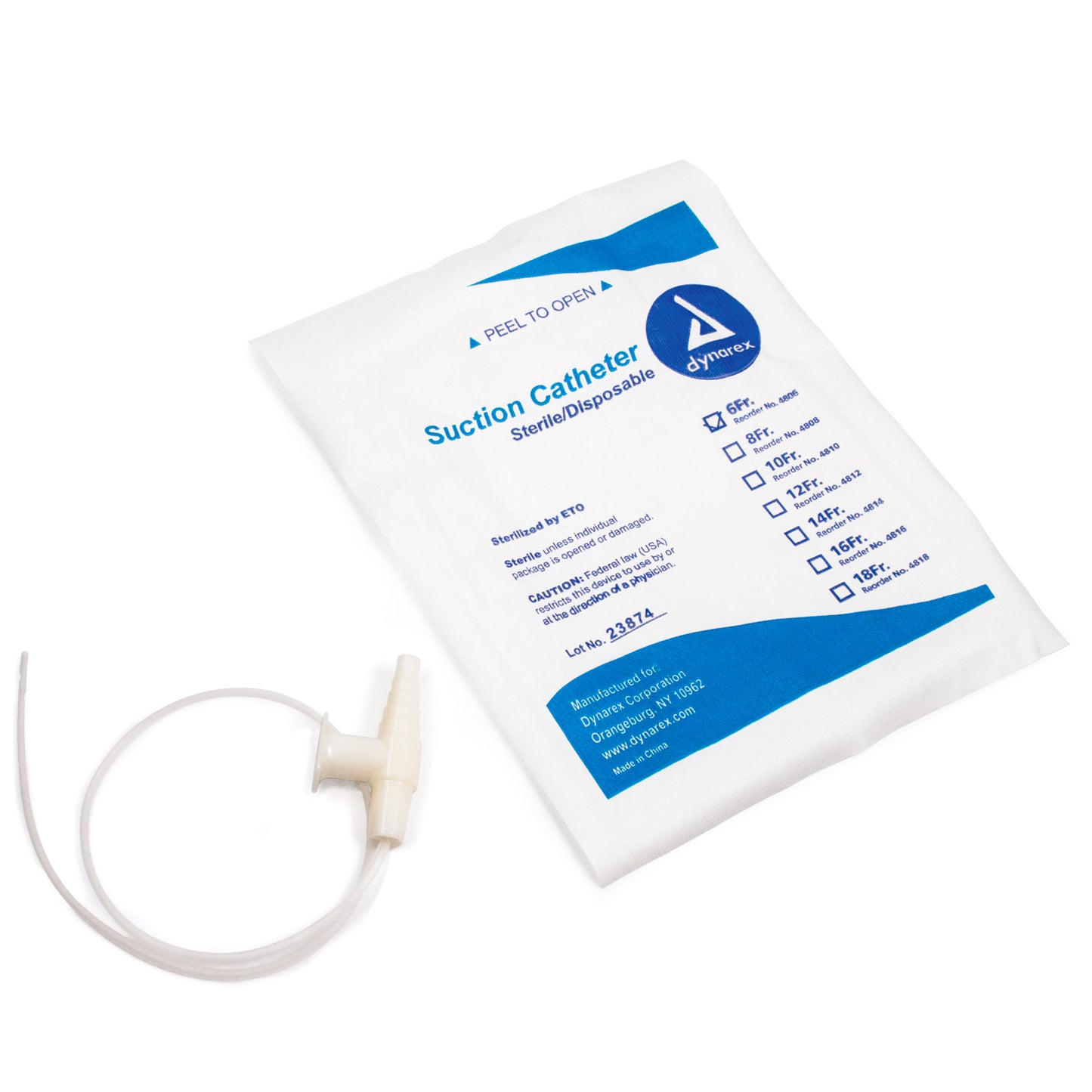 Dynarex - Sterile Suction Catheters, 50/case