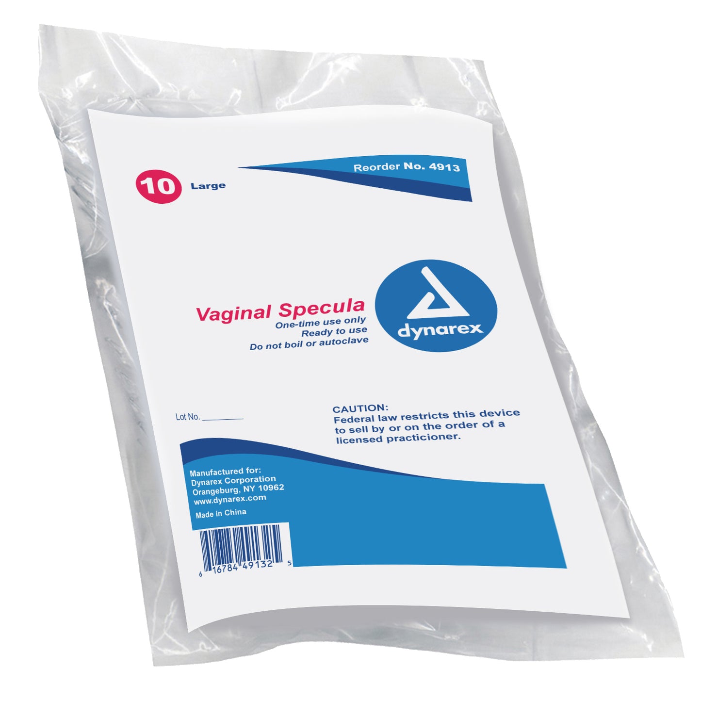Dynarex - Disposable Vaginal Speculum