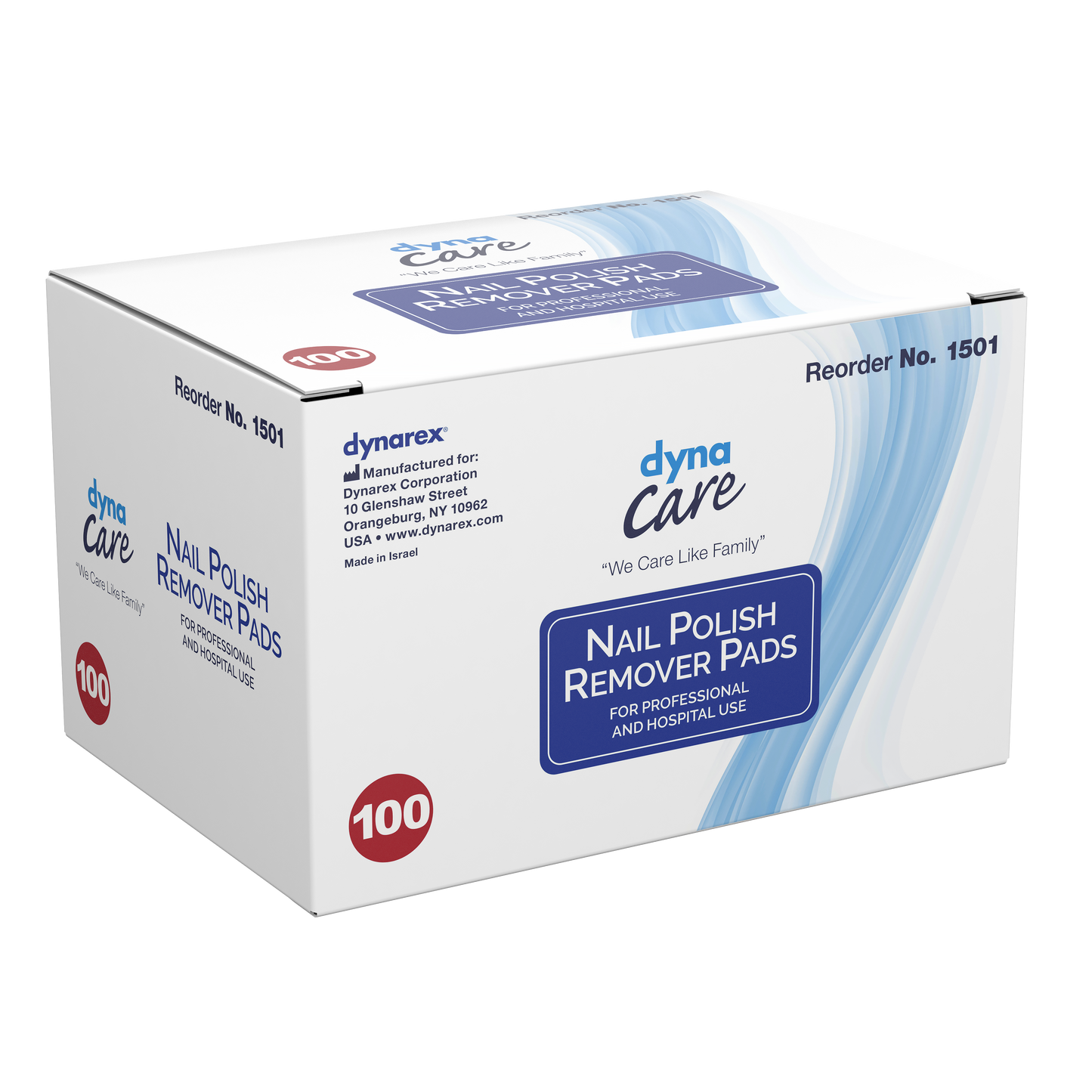 Dynarex - Nail Polish Remover Pads