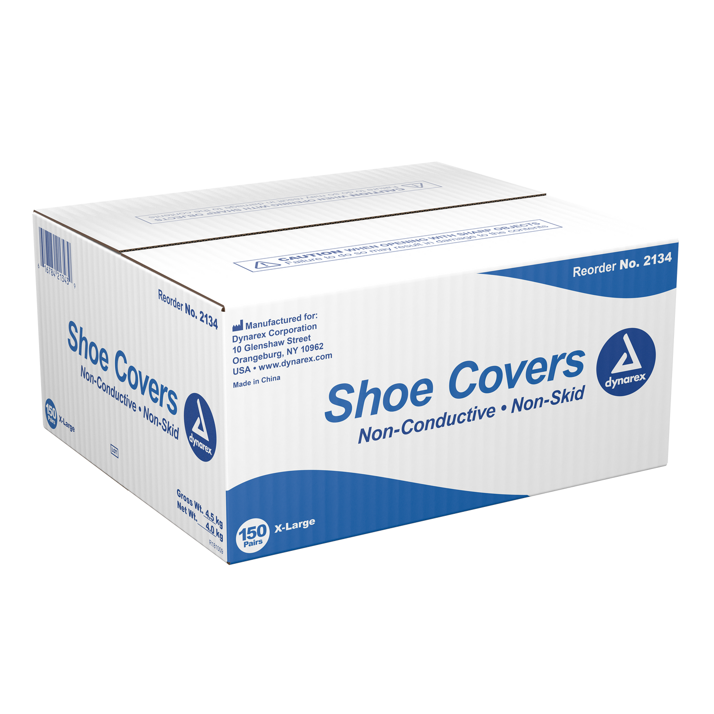 Dynarex - Shoe Cover - Non-Conductive & Non-Skid XL, 150/cs