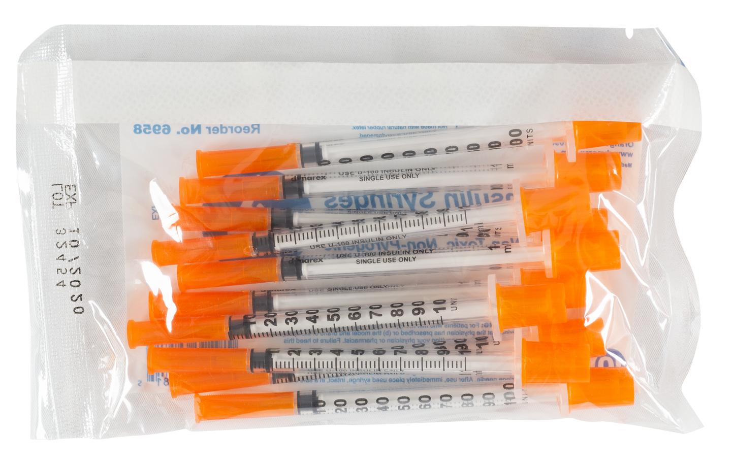 Dynarex - Insulin Syringe N/S - 1cc
