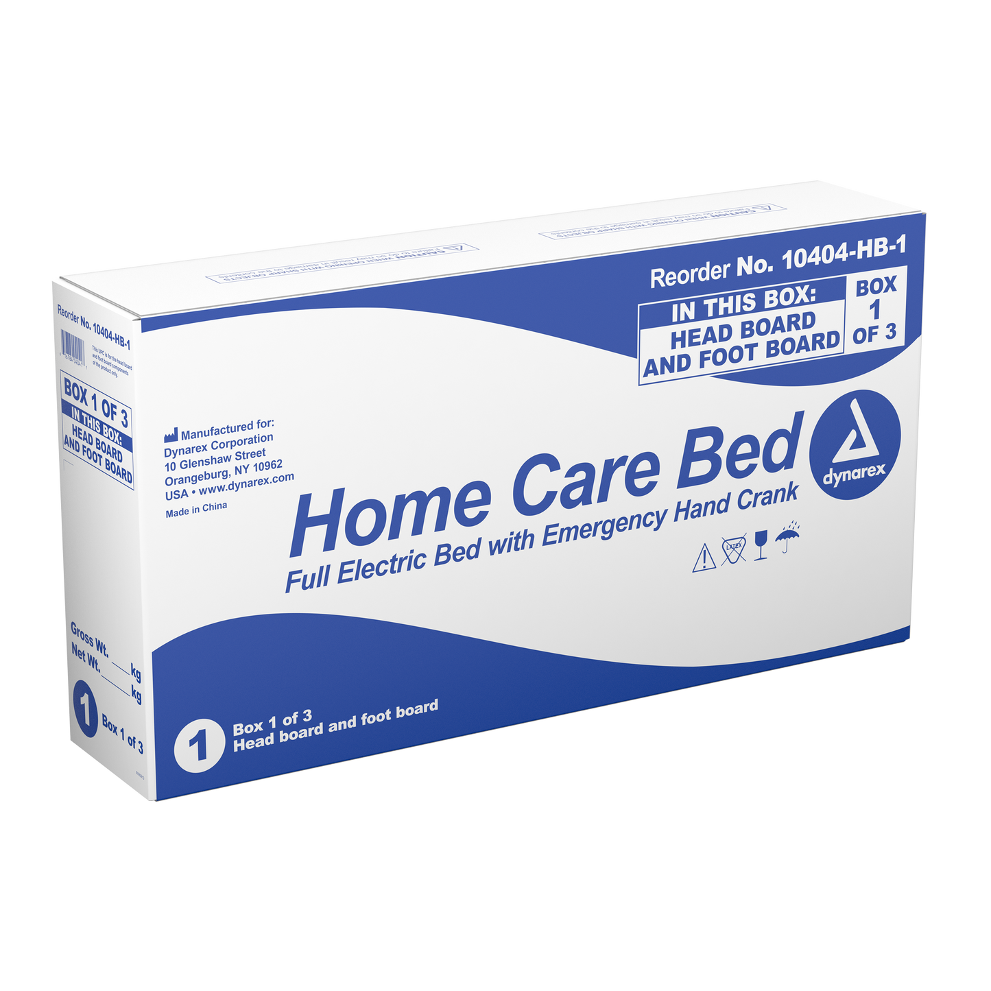 Dynarex - Full Electric Bariatric Home Care Bed - 42"
