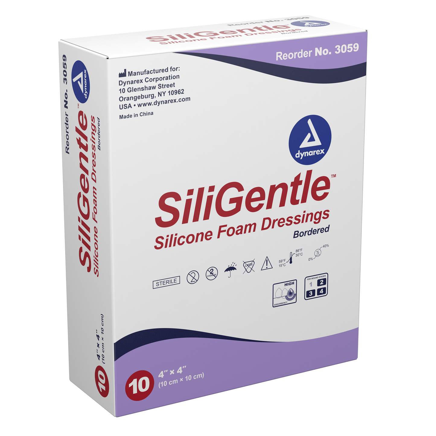 SiliGentle Silicone Bordered Foam Dressings