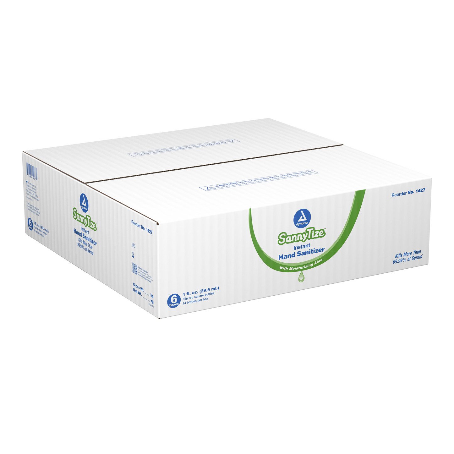 Sannytize Instant Hand Sanitizer 1 oz - square