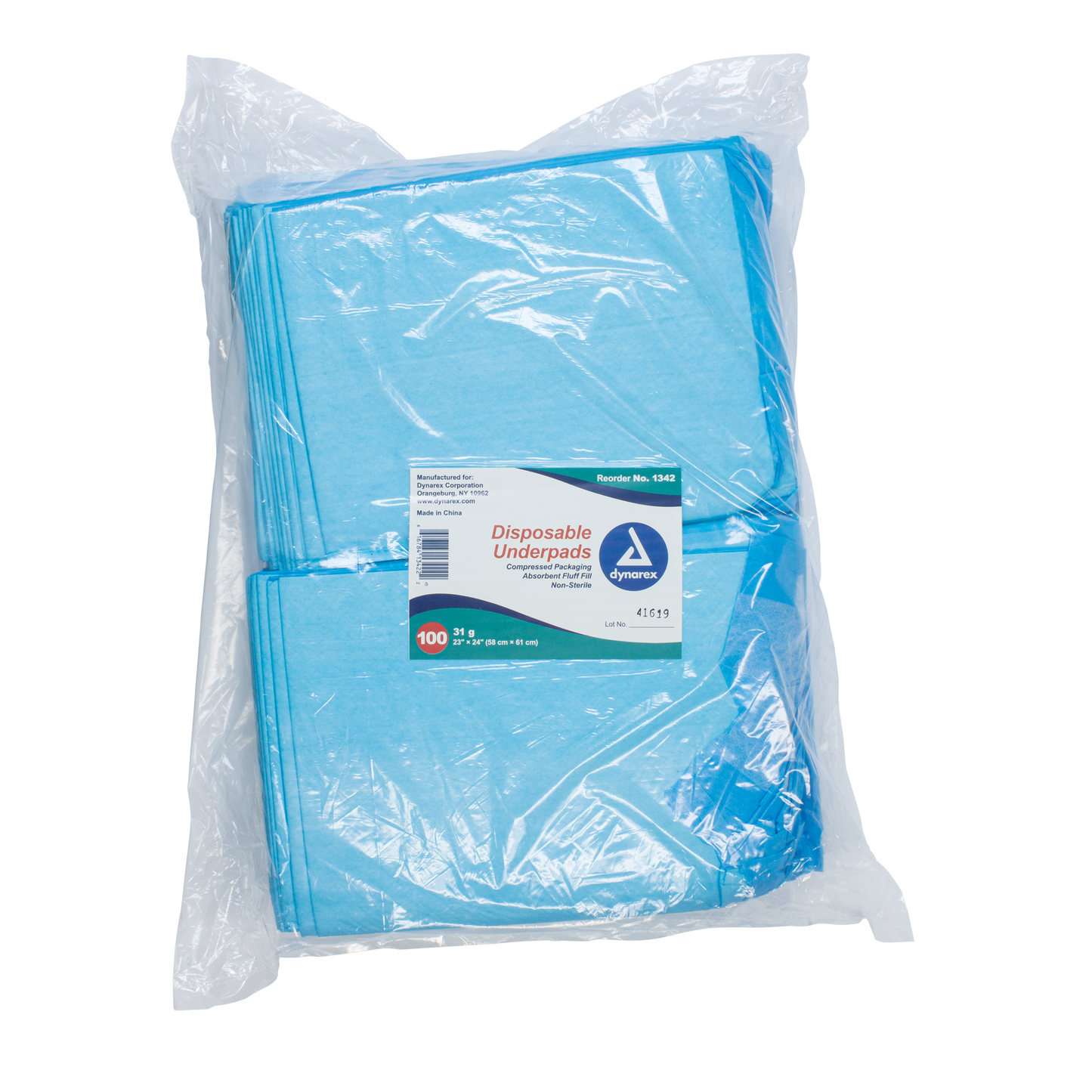 Dynarex - Disposable Underpads, 23 x 24 (31 g)