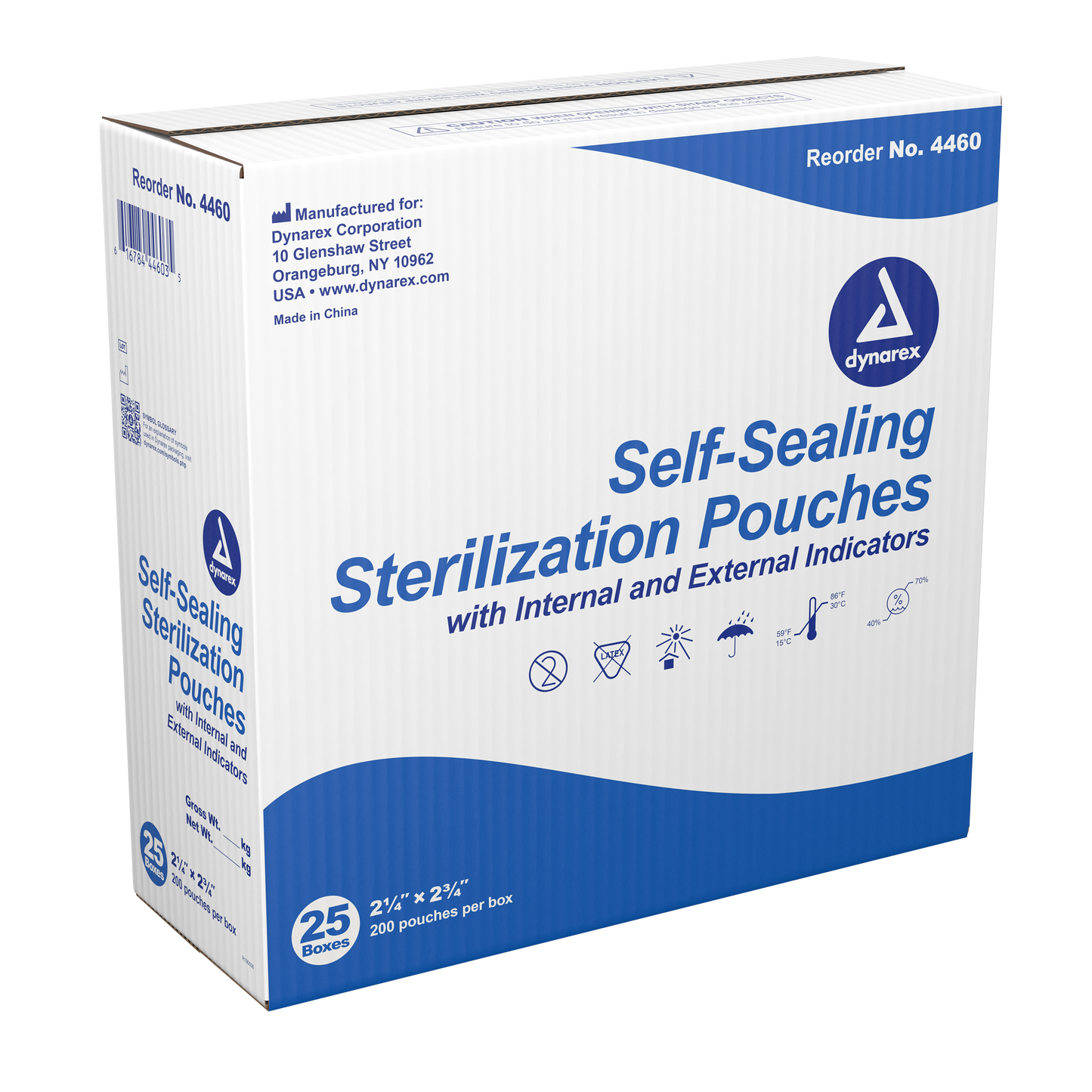 Dynarex - Sterilization Pouches 2.25" x 2.75"