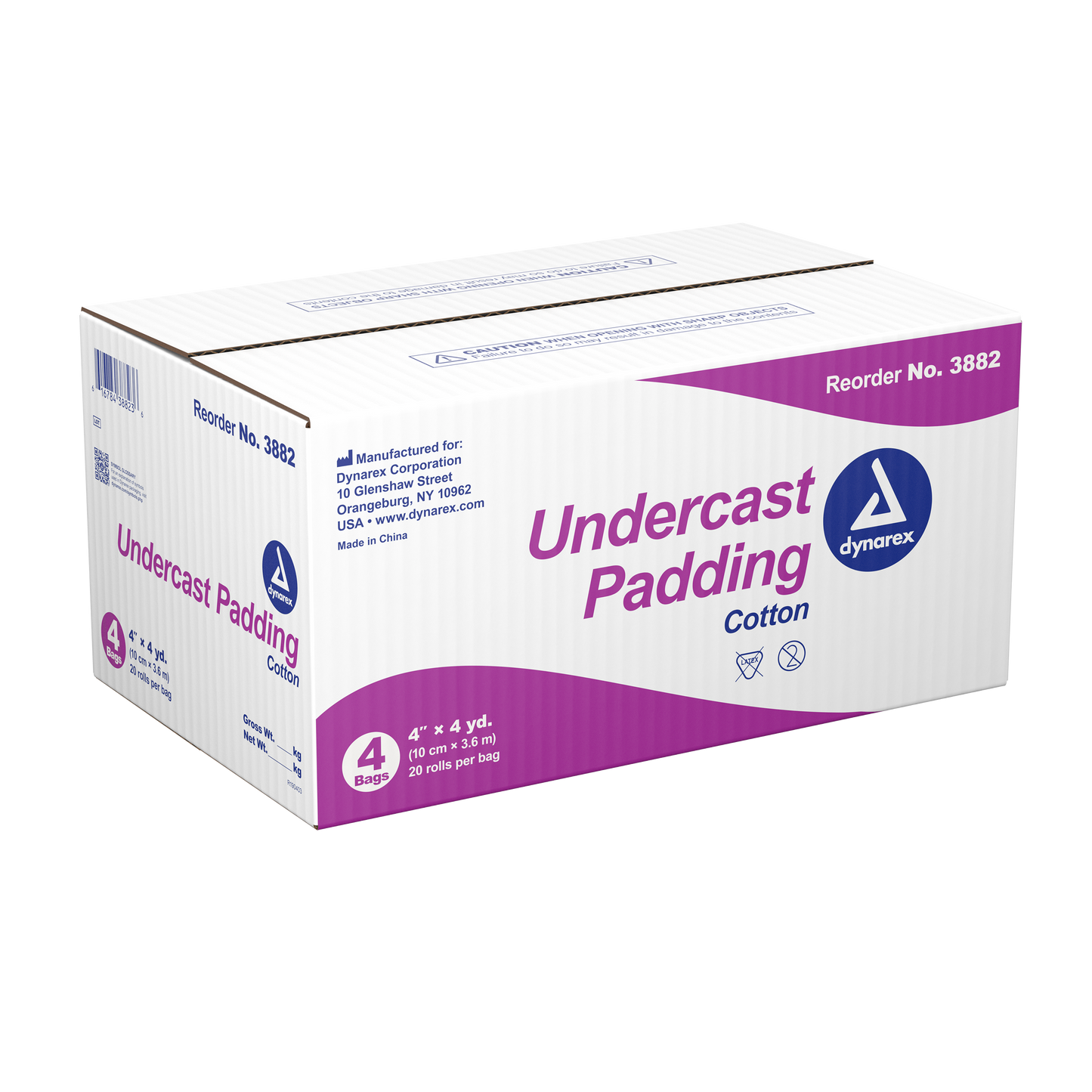 Dynarex - Undercast Padding, 4yds Length
