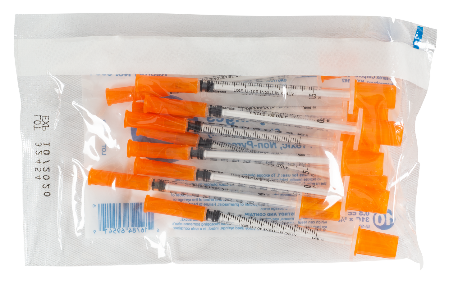 Dynarex - Insulin Syringe N/S - .5cc