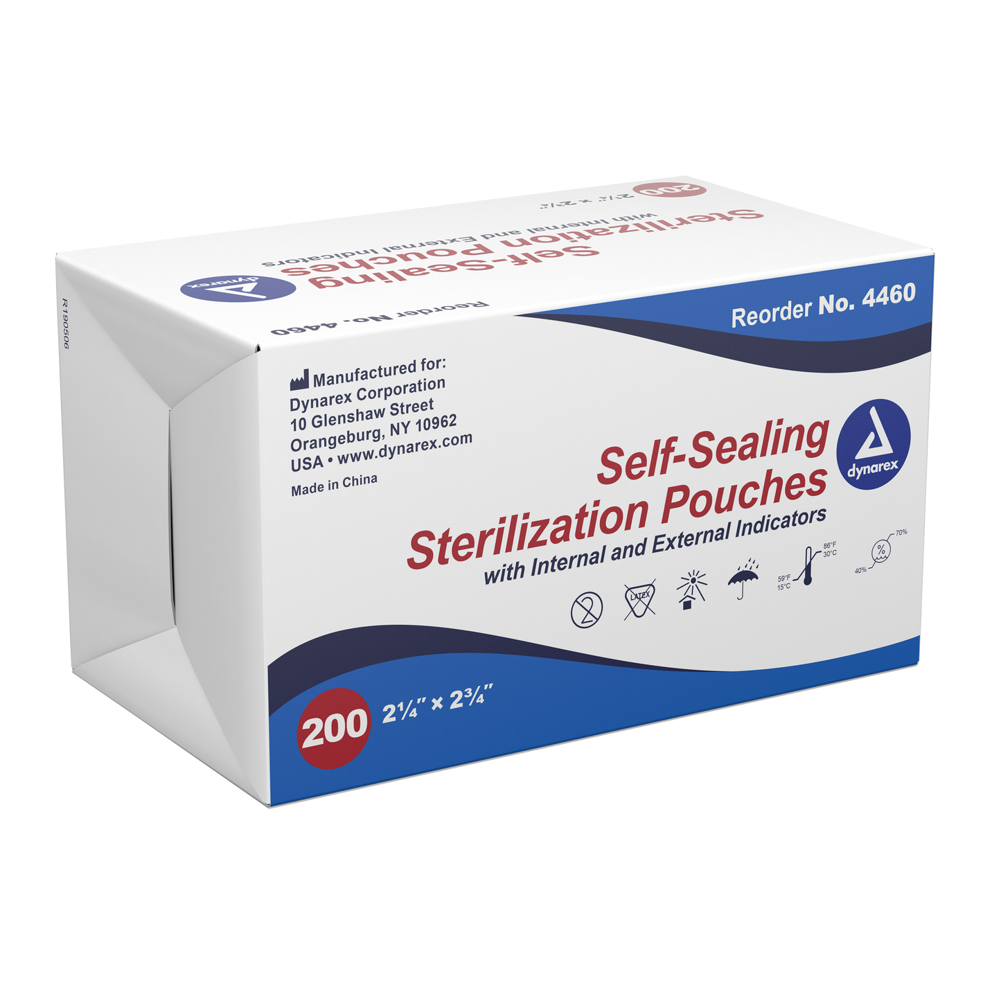 Dynarex - Sterilization Pouches 2.25" x 2.75"