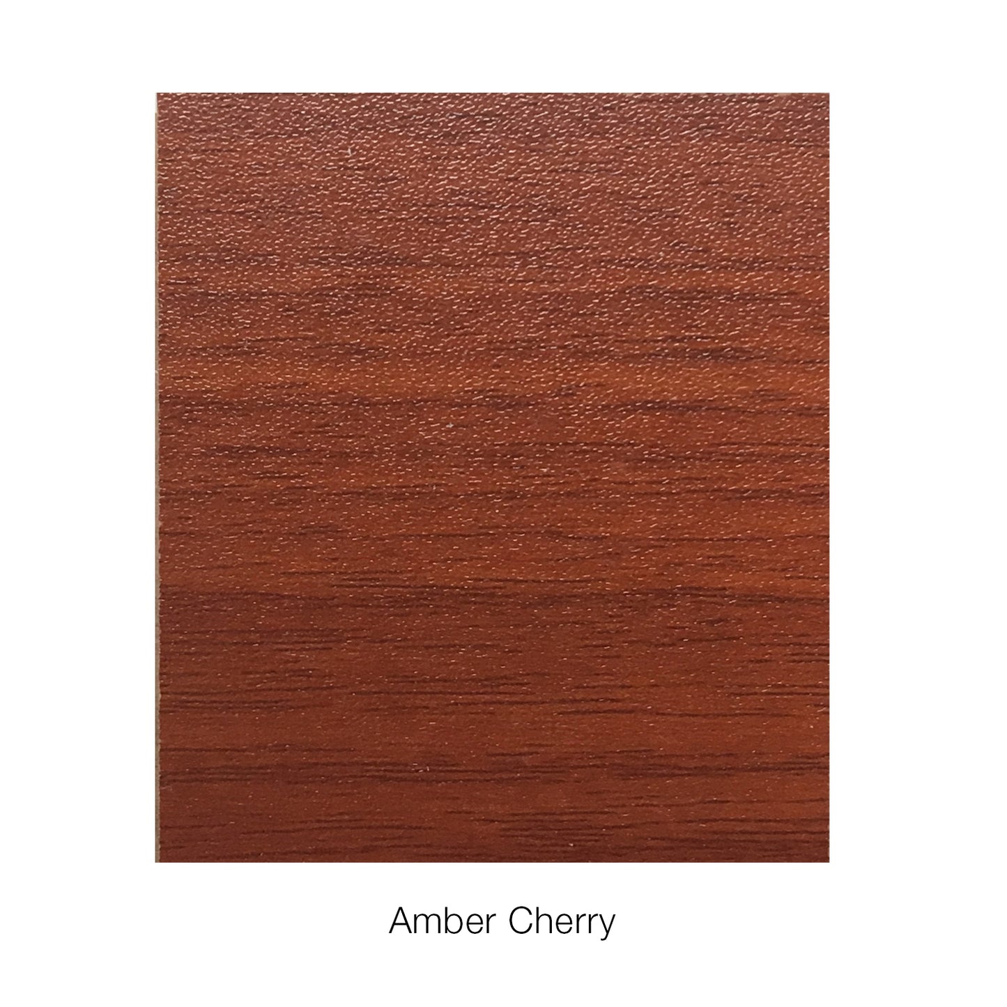 Dynarex - Overbed Table Non Tilt- White U Base with Amber Cherry Top