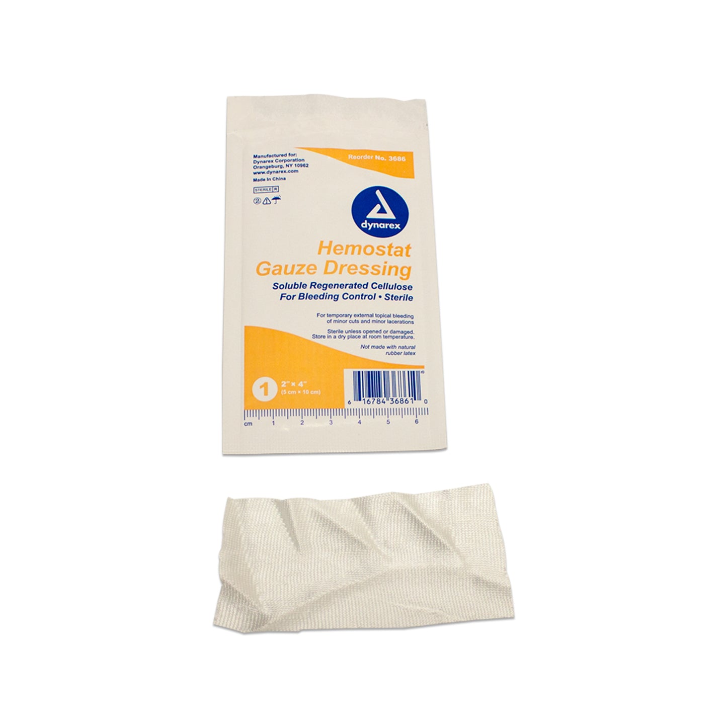 Dynarex - Hemostat Gauze Dressing