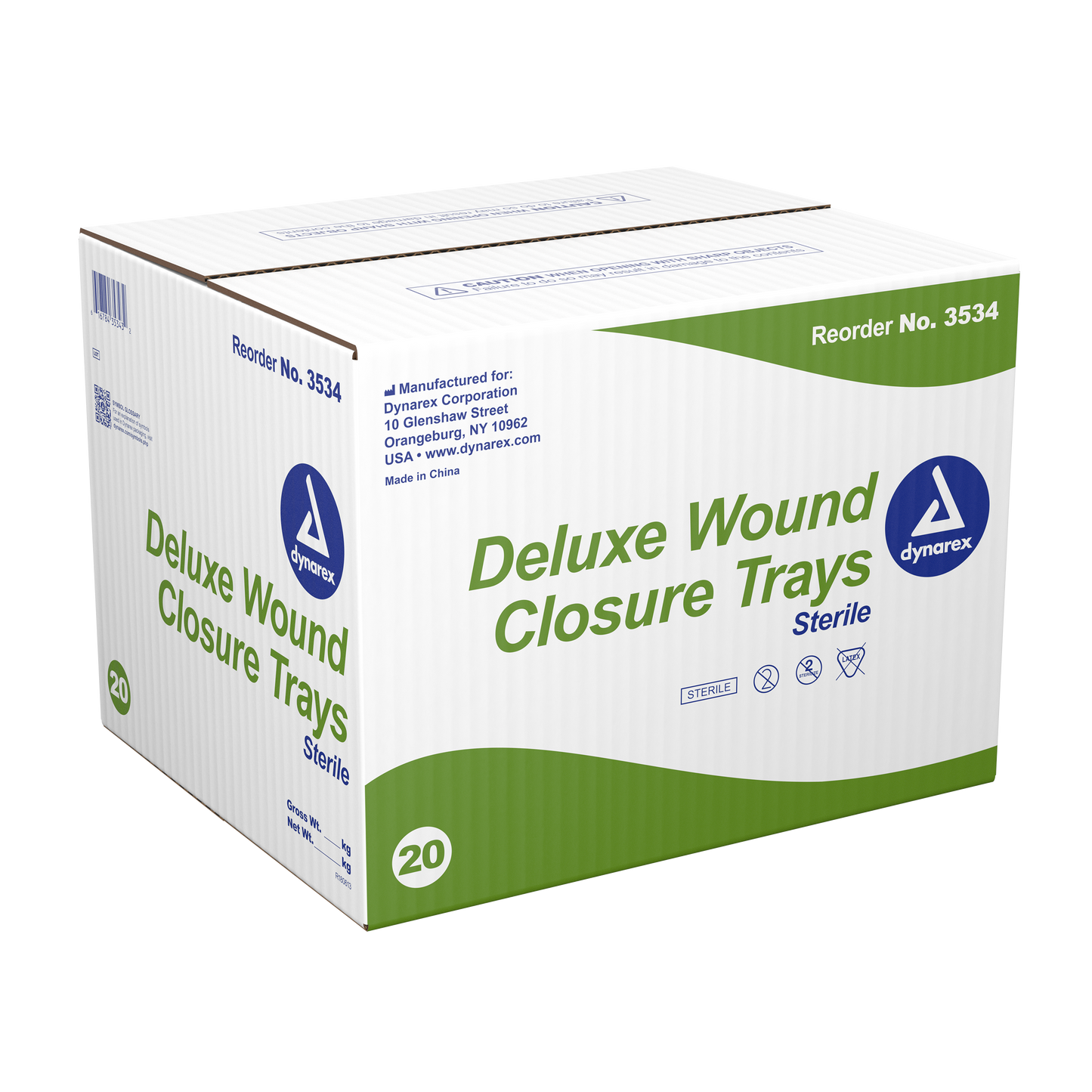 Dynarex - Deluxe Wound Closure Trays