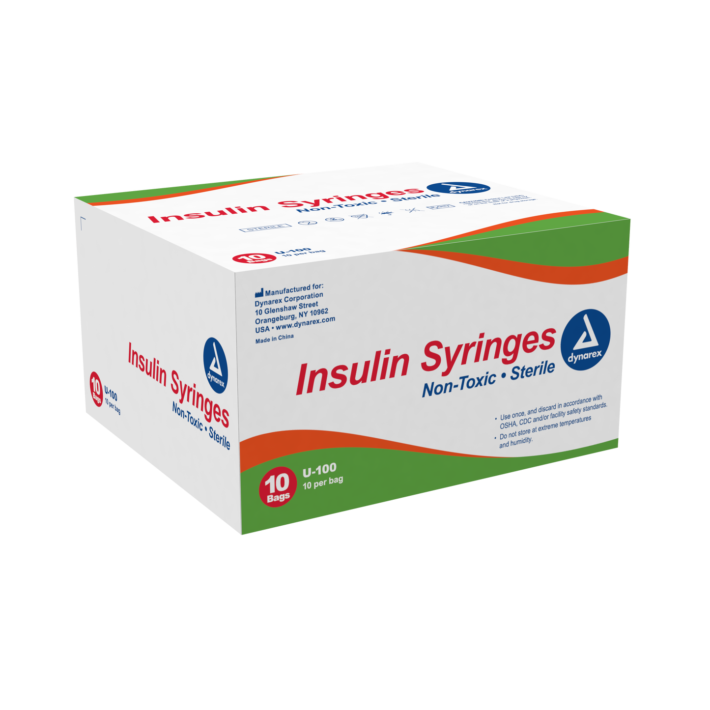 Dynarex - Insulin Syringe N/S - .5cc
