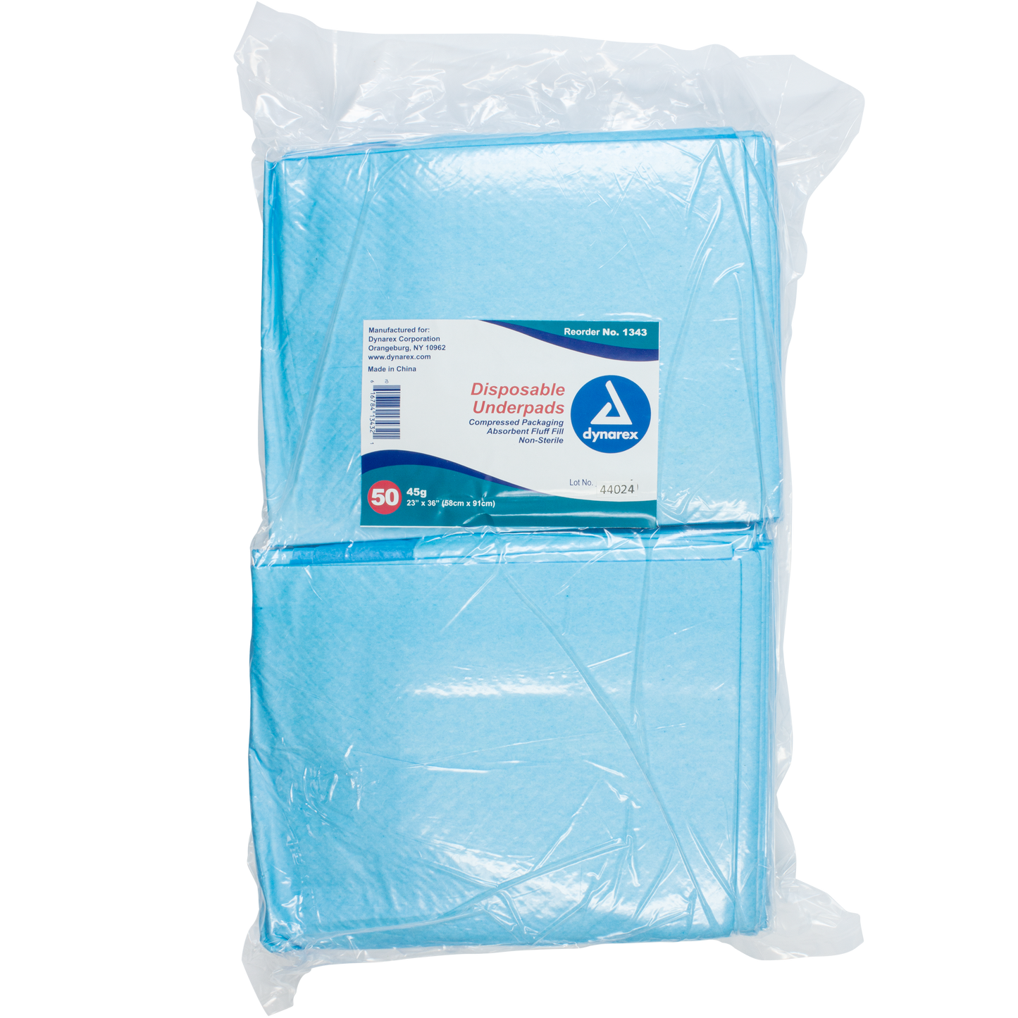 Dynarex - Disposable Underpads, 23 x 36 (45 g)