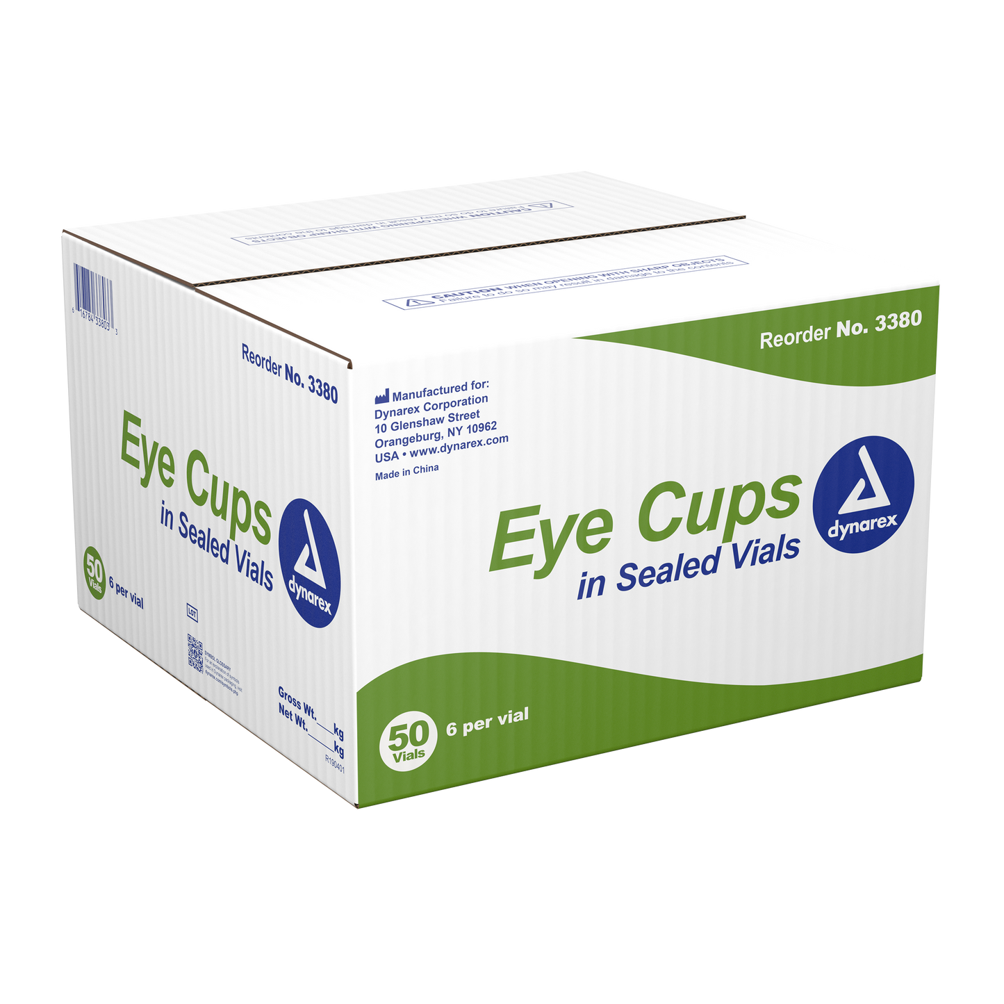Dynarex - Eye Cups in a Vial, 300/case