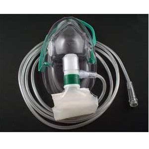 Non-Rebreather Oxygen Mask, Adult