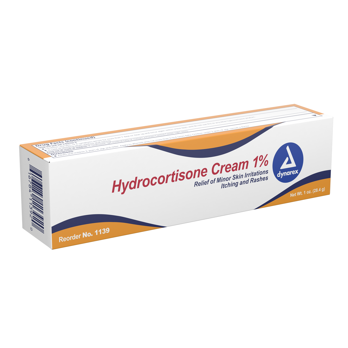 Dynarex - Hydrocortisone Cream 1oz tube (28.4g)