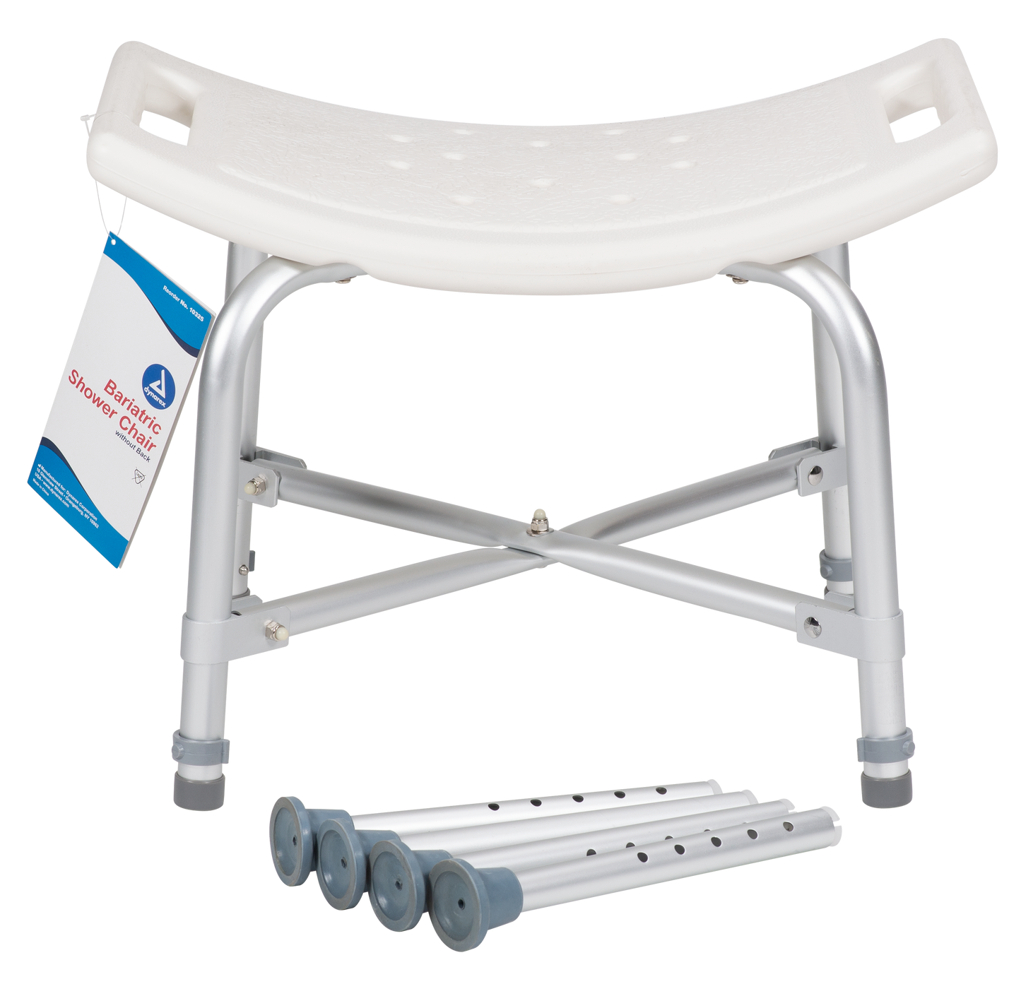 Dynarex - Bariatric Shower Chair without Back