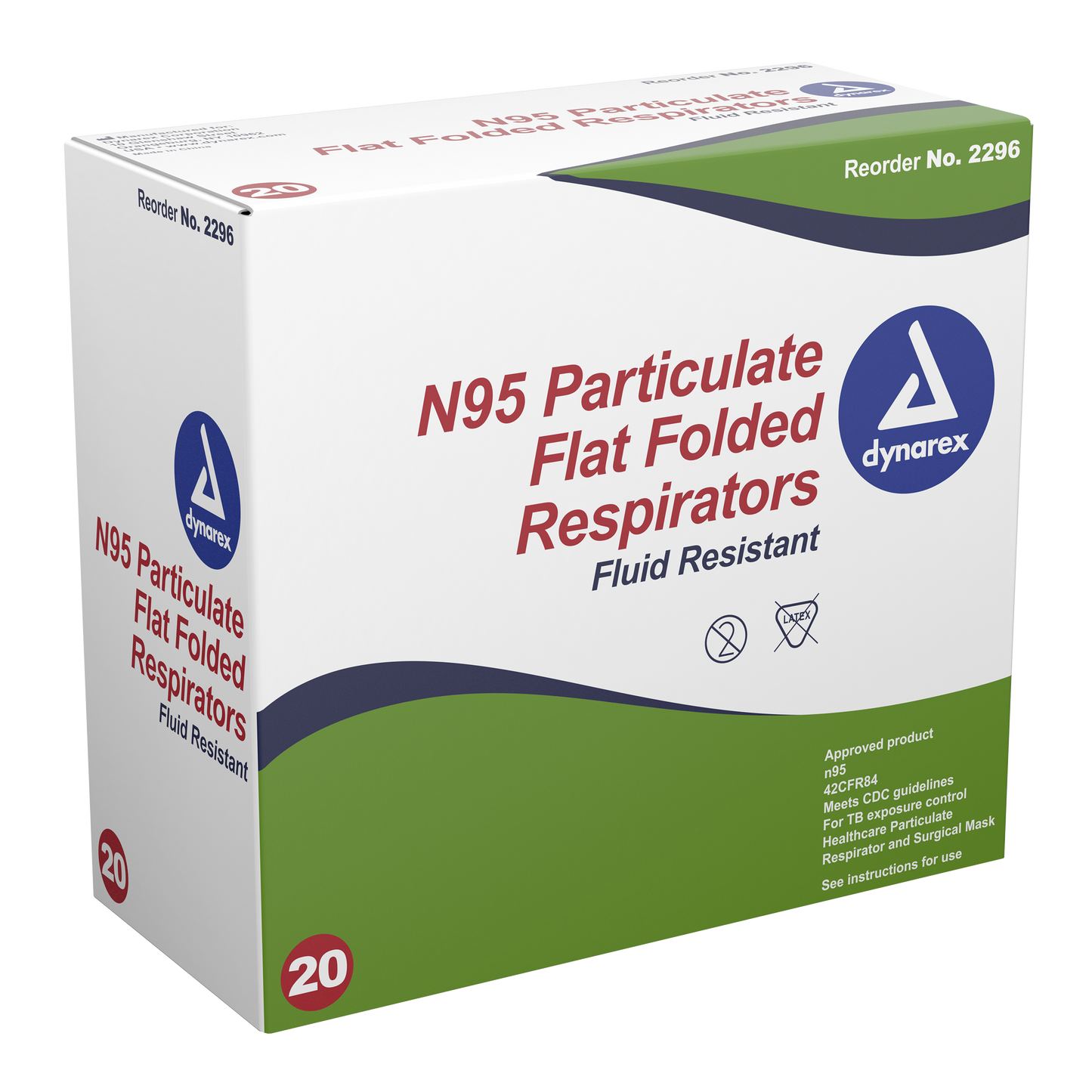 Dynarex - N95 Particulate Respirator Mask