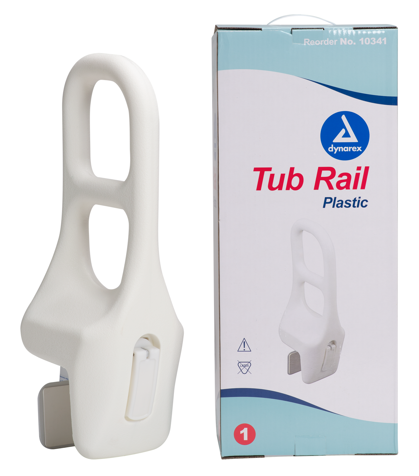 Dynarex - Tub Rail: Plastic