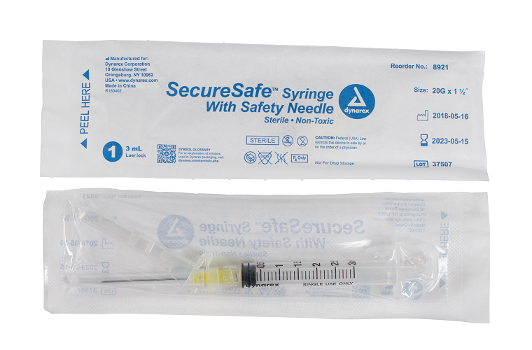 Socorex® 10 mL Syringe with Vial Holder - QC Supply