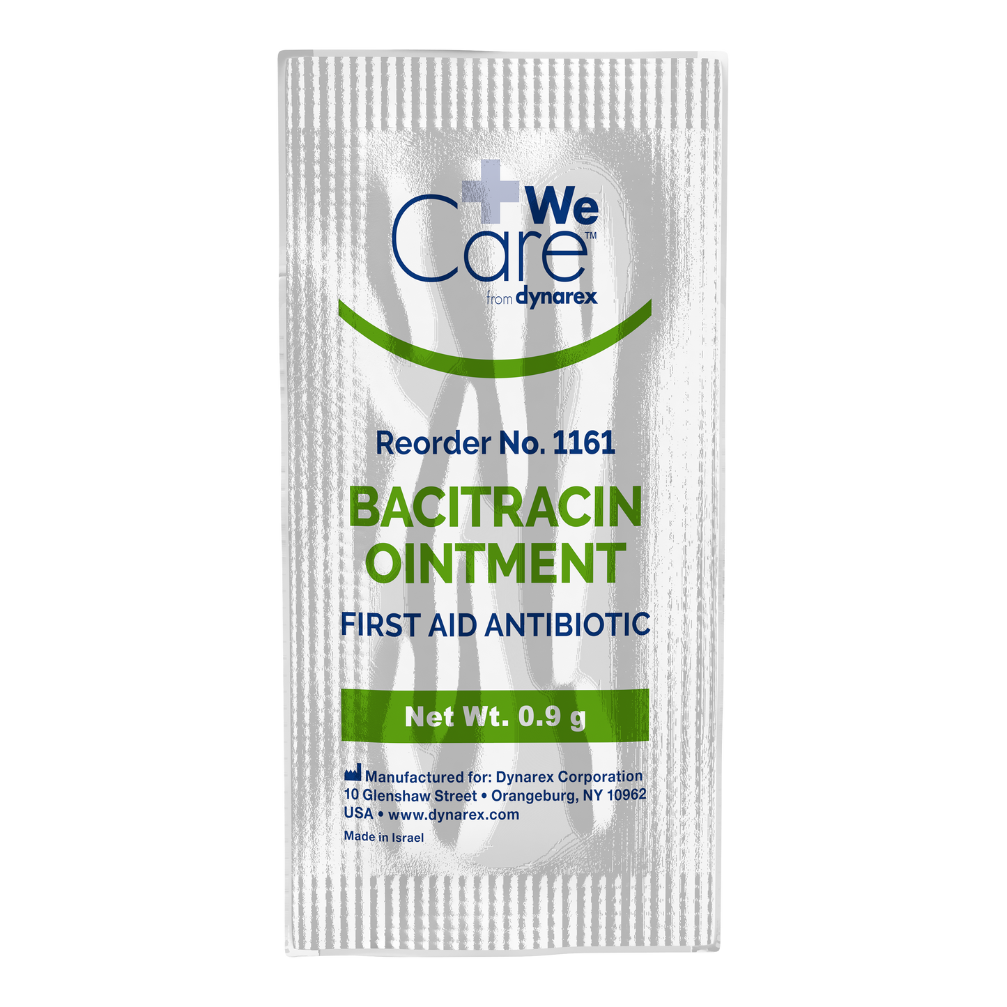 Dynarex - Bacitracin Ointment 0.9g foil pack