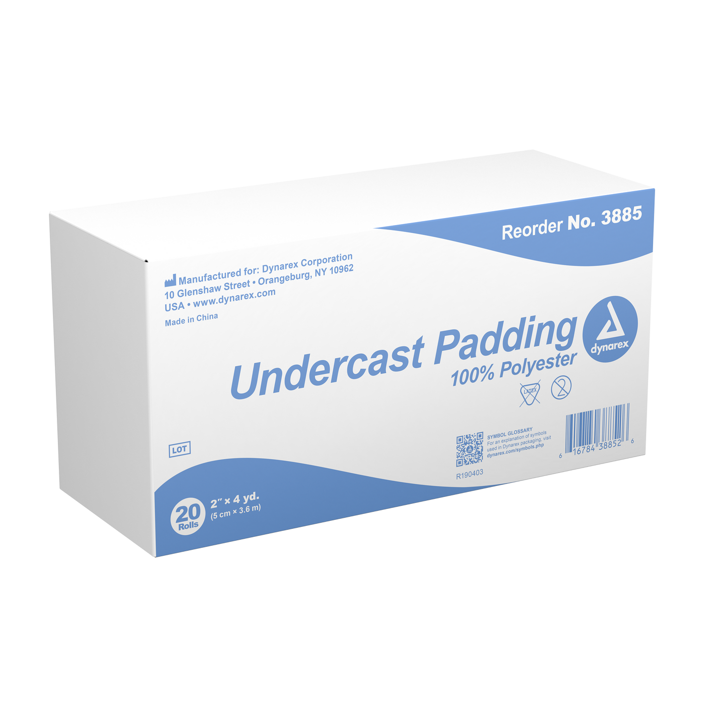 Dynarex - Undercast Padding, 4yds Length