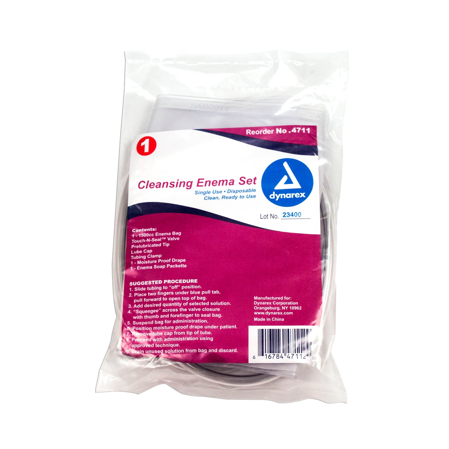 Dynarex - Cleansing Enema Set, 50 per Case