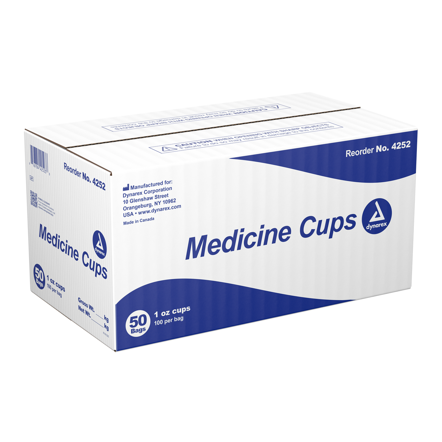 Dynarex - Medicine Cup, 1oz, 5000/case