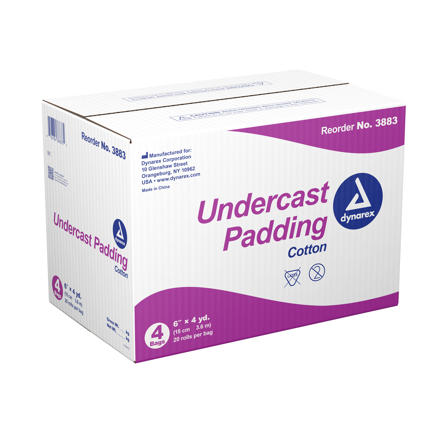 Dynarex - Undercast Padding, 4yds Length