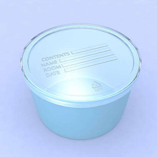 Dynarex - Denture cup w/lid, 250/case