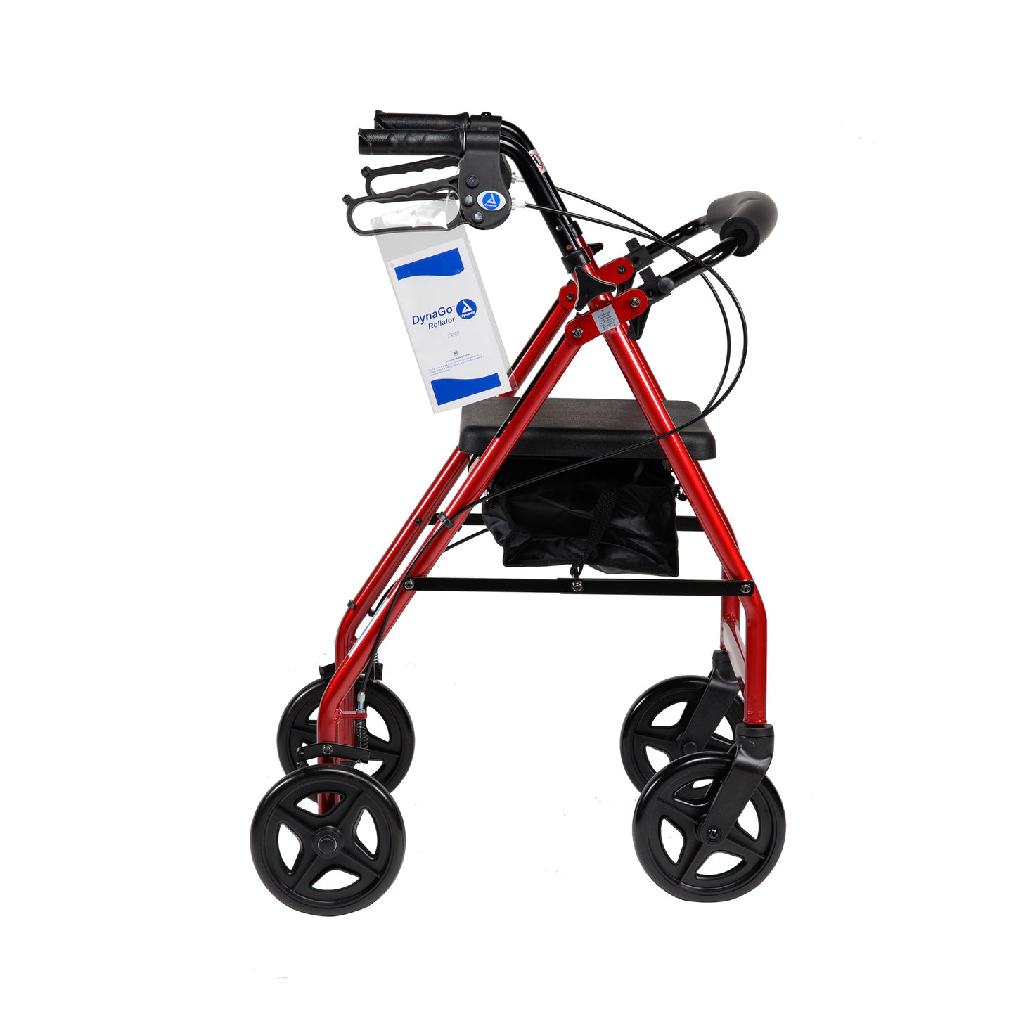 DynaGo Quad 8 - Aluminum Rollator with 7.5" Wheels