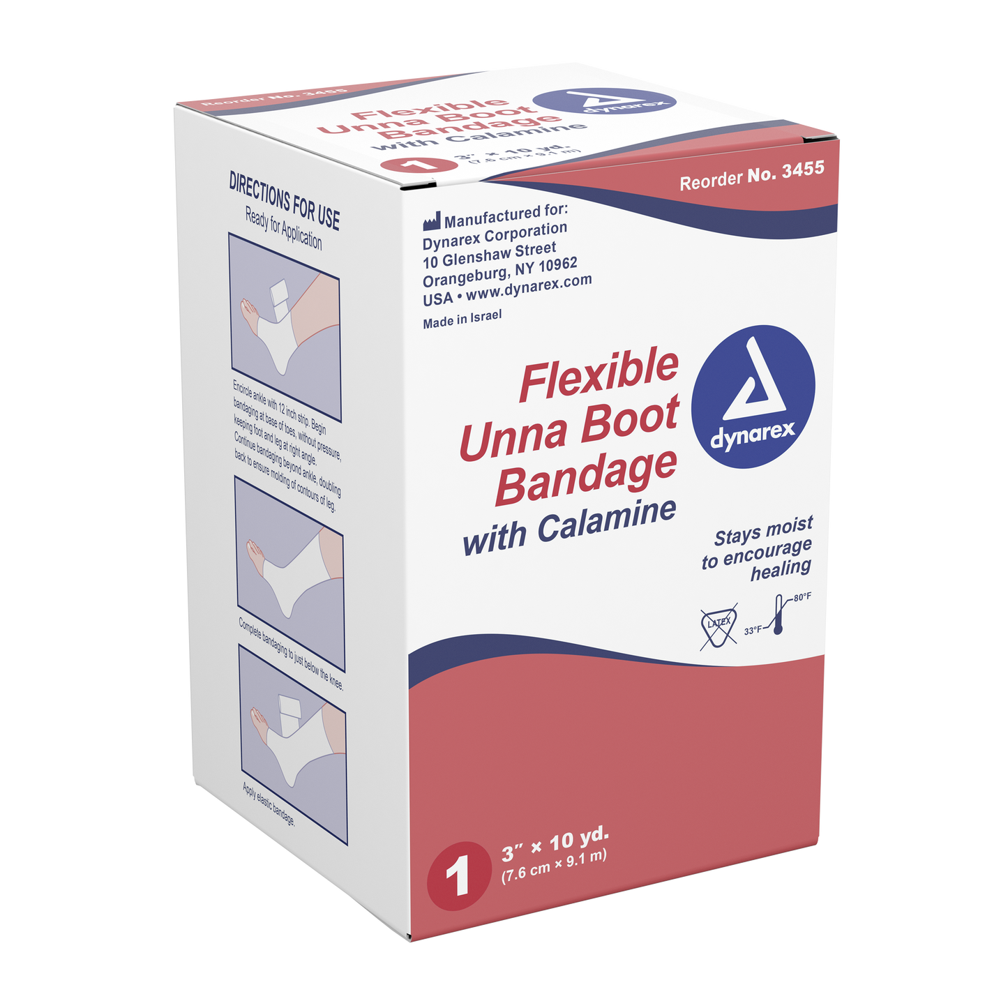 Dynarex - Unna Boot Bandages With Calamine