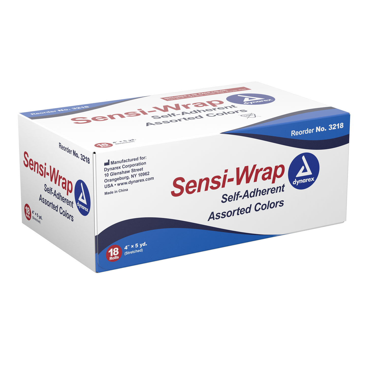 Sensi-Wrap Self-Adherent Bandage Rolls
